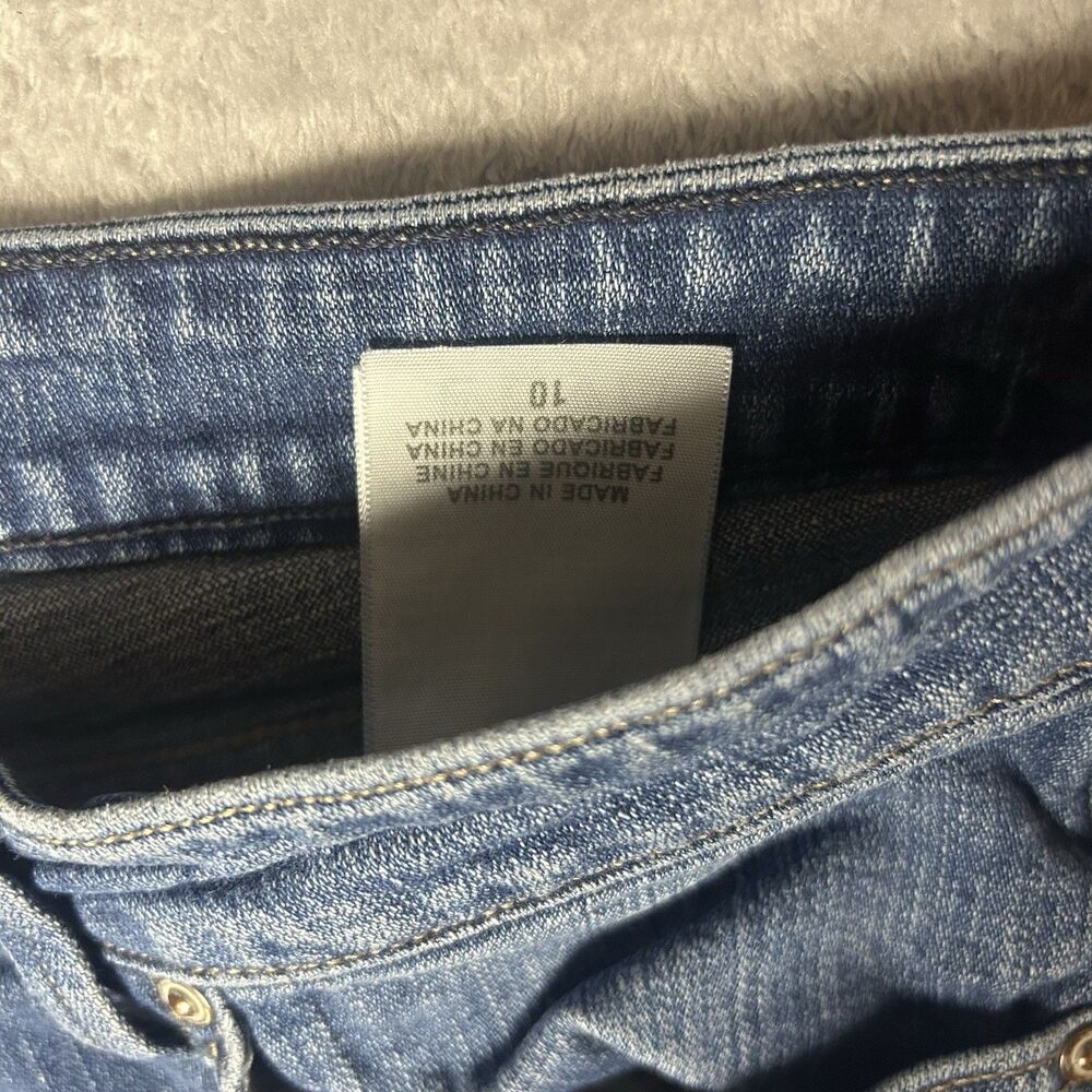 Y2K Women’s Levi’s Low Boot Cut 545 Dark Denim Jeans 2000S Western Size 10  - Picture 5 of 13